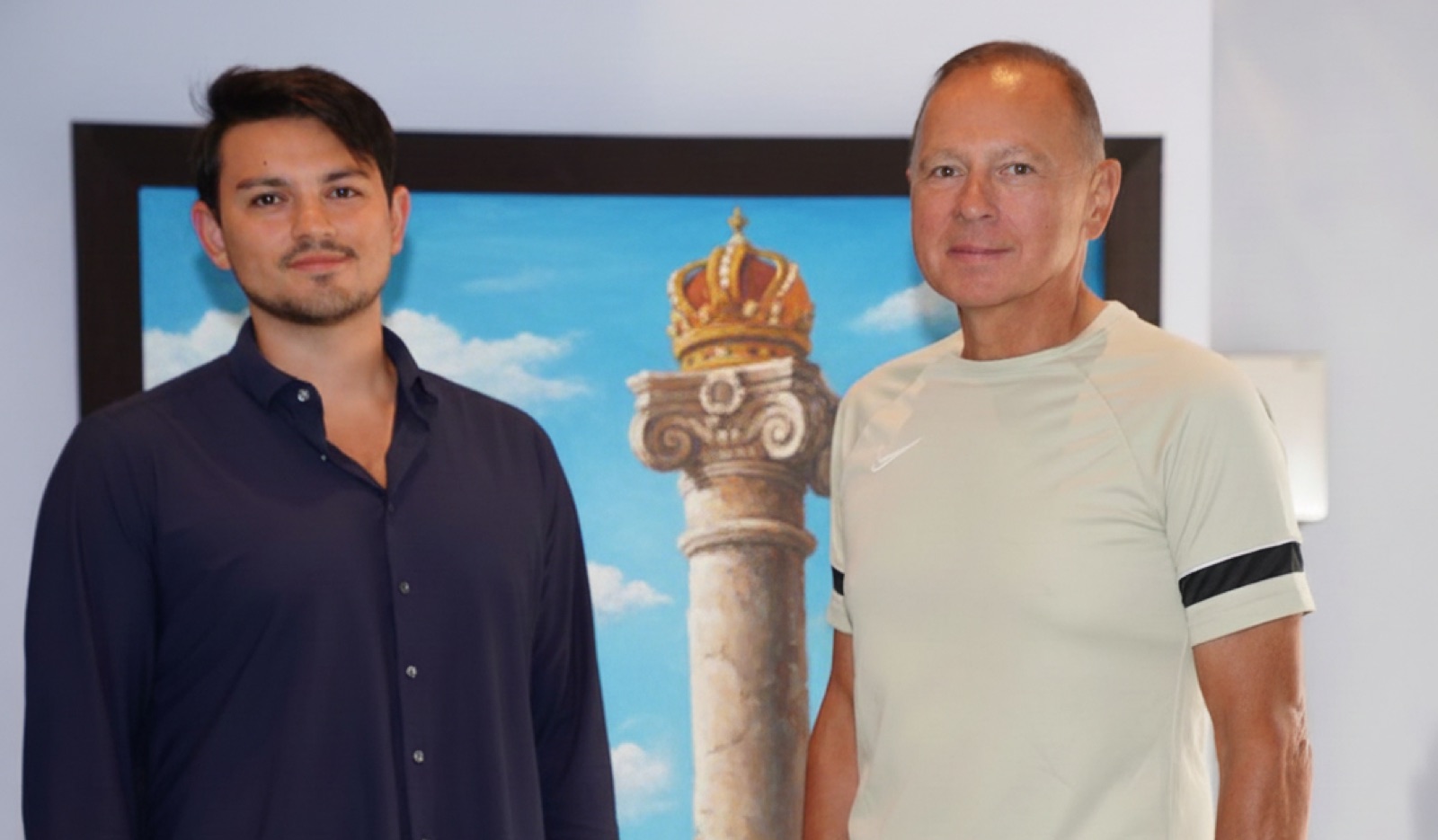 Bob and Joël Out together in the Pragma Health studio in Amstelveen