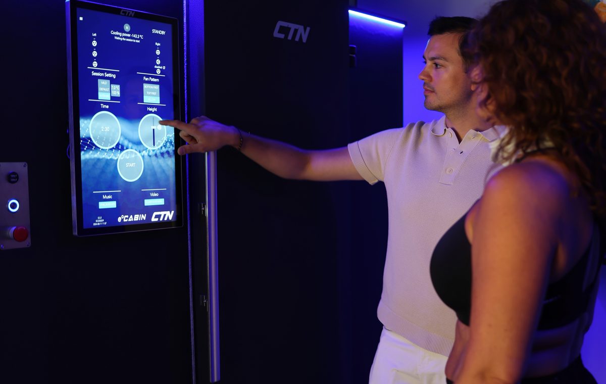 1-op-1 begeleiding bij de e°CABIN in de Pragma Health studio